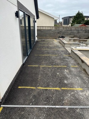 Before Image Resin Patio Surfacing Specialists Southgate, Pennard, Swansea